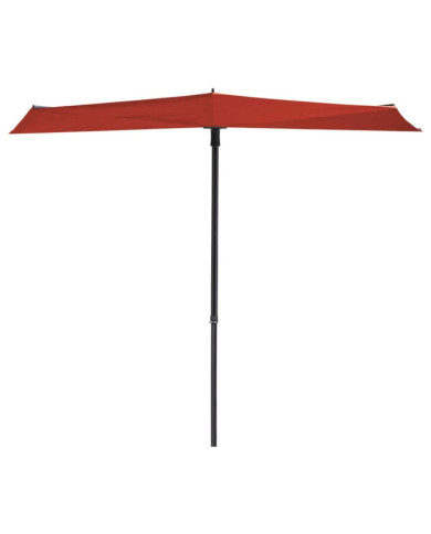 Madison Parasol de balcon Sun Wave 270x150 cm Rouge brique | Mobilier & Déco