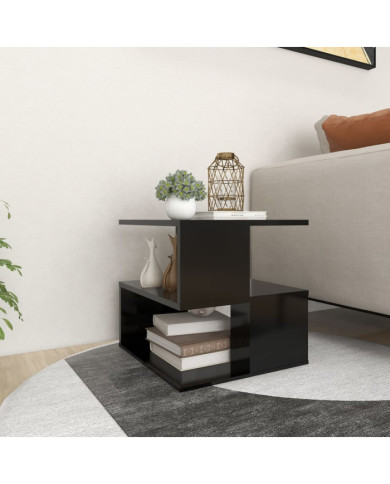 Table d'appoint Noir 40x40x40 cm Aggloméré | Mobilier & Déco