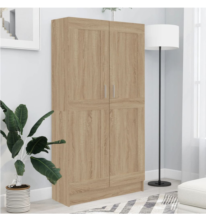 Bibliothèque Chêne sonoma 82,5x30,5x150 cm Bois d’ingénierie | Mobilier & Déco