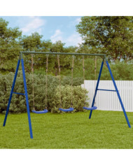 Cadre de balançoire extérieur et 6 crochets de suspension acier | Mobilier & Déco