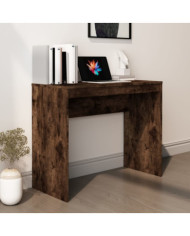Bureau Chêne fumé 90x40x72 cm Bois d'ingénierie | Mobilier & Déco