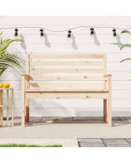 Banc de jardin 109x48x91,5 cm bois massif de pin | Mobilier & Déco