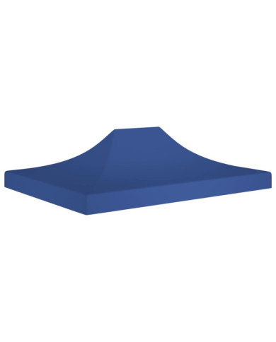 Toit de tente de réception 4x3 m Bleu 270 g/m² | Mobilier & Déco