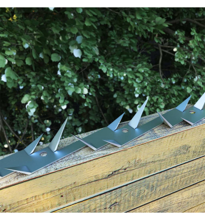 Piquets muraux 2 pcs Acier 1 m | Mobilier & Déco