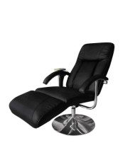 Fauteuil de massage Noir Similicuir | Mobilier & Déco