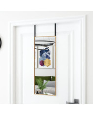 Miroir de porte Doré 30x80 cm Verre et aluminium | Mobilier & Déco