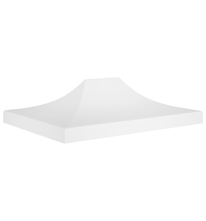 Toit de tente de réception 4x3 m Blanc 270 g/m² | Mobilier & Déco