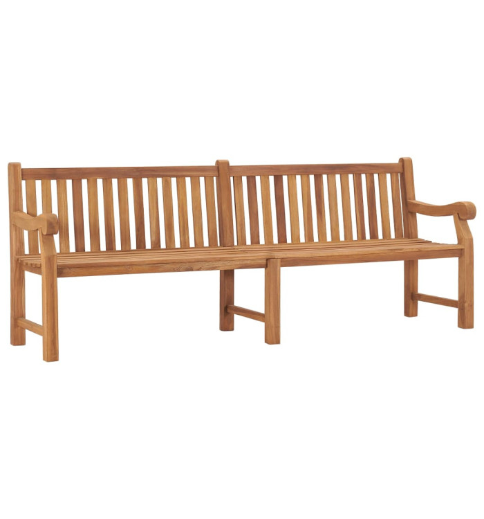 Banc de jardin 228 cm bois de teck solide | Mobilier & Déco