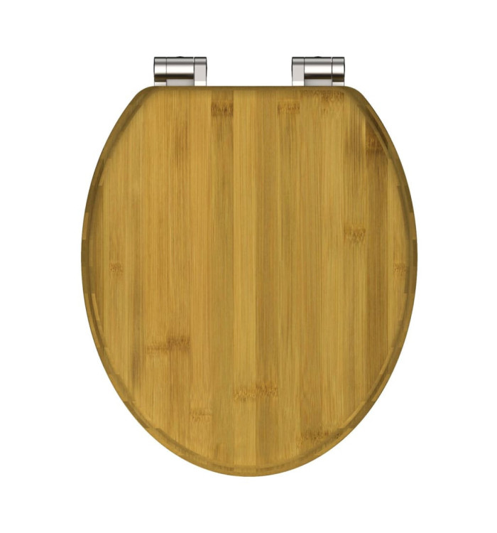 SCHÜTTE Siège de toilette DARK BAMBOO | Mobilier & Déco