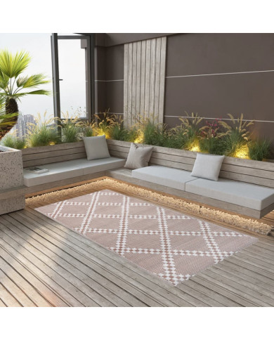 Tapis d'extérieur ARAKIL marron 160x230 cm PP | Mobilier & Déco
