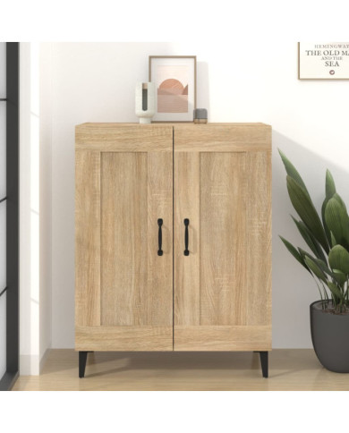 Buffet Chêne sonoma 69,5x34x90 cm Bois d'ingénierie | Mobilier & Déco