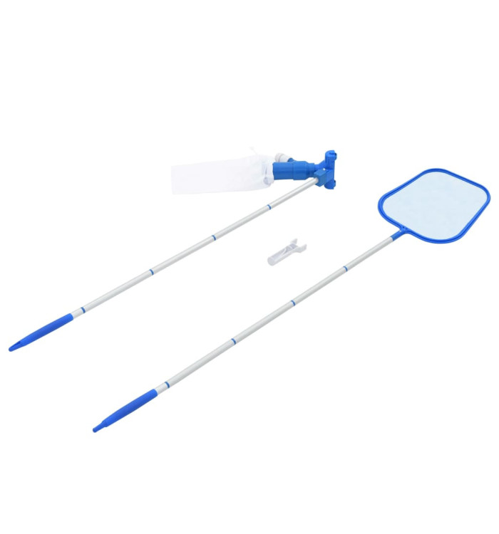 Kit d'entretien de piscine 2 pcs | Mobilier & Déco