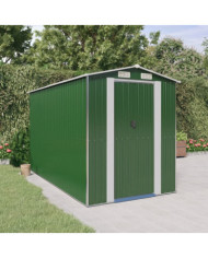 Abri de jardin Vert 192x357x223 cm Acier galvanisé | Mobilier & Déco