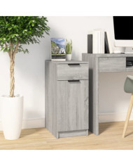 Armoire de bureau Sonoma gris 33,5x50x75 cm Bois d'ingénierie | Mobilier & Déco