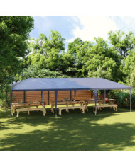 Tente de réception 4x9 m bleu | Mobilier & Déco