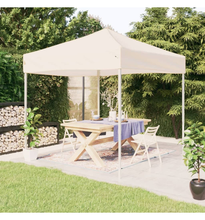 Tente de réception pliable Crème 2x2 m | Mobilier & Déco
