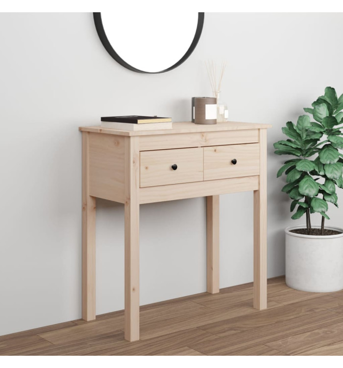 Table console 70x35x75 cm Bois massif de pin | Mobilier & Déco