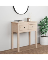 Table console 70x35x75 cm Bois massif de pin | Mobilier & Déco