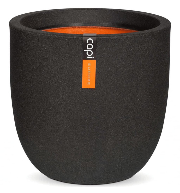 Capi Jardinière Urban Smooth 54x52 cm noir KBL935 | Mobilier & Déco