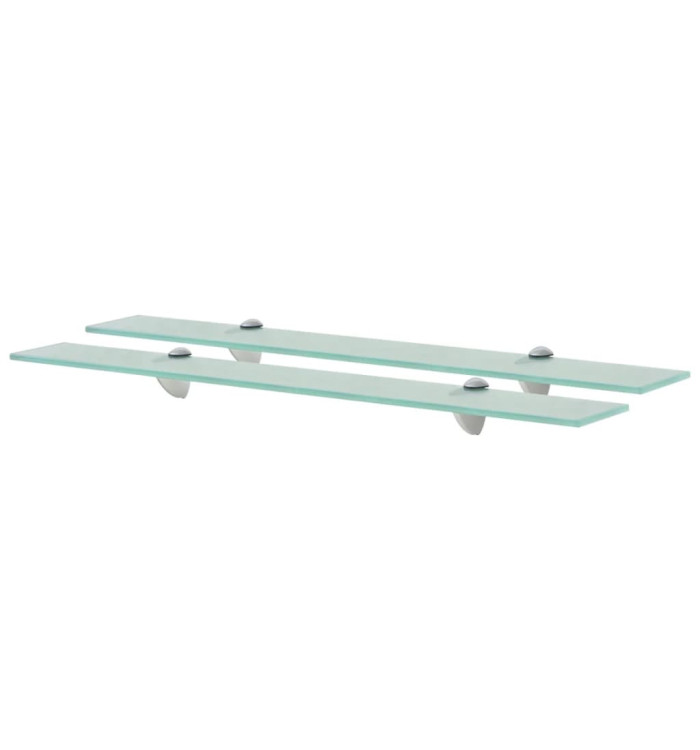 Étagères murales 2 pcs Verre 70 x 10 cm 8 mm | Mobilier & Déco