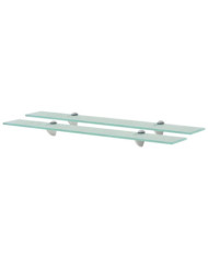Étagères murales 2 pcs Verre 70 x 10 cm 8 mm | Mobilier & Déco
