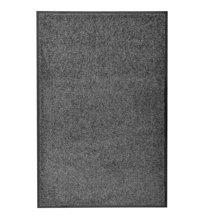 Paillasson lavable Anthracite 60x90 cm | Mobilier & Déco