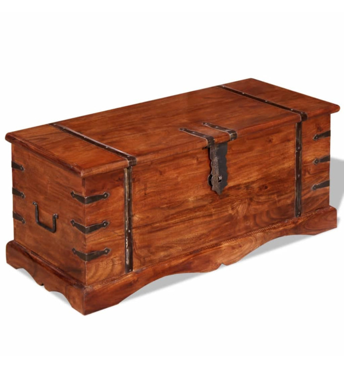 Coffre de rangement Bois massif | Mobilier & Déco