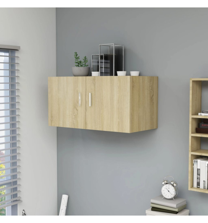 Armoire murale Chêne sonoma 80x39x40 cm Bois d'ingénierie | Mobilier & Déco