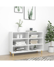 Buffet blanc 103,5x35x70 cm bois d'ingénierie | Mobilier & Déco