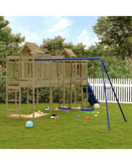 Aire de jeux d'extérieur bois de pin imprégné | Mobilier & Déco