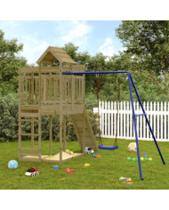 Aire de jeux d'extérieur bois de pin imprégné | Mobilier & Déco