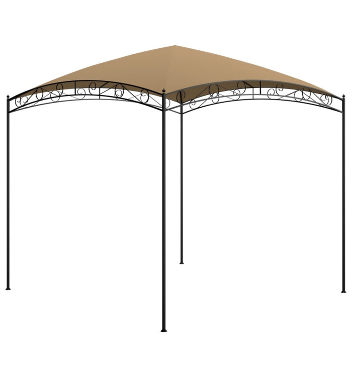 Belvédère 3x3x2,65 m Taupe 180 g/m² | Mobilier & Déco