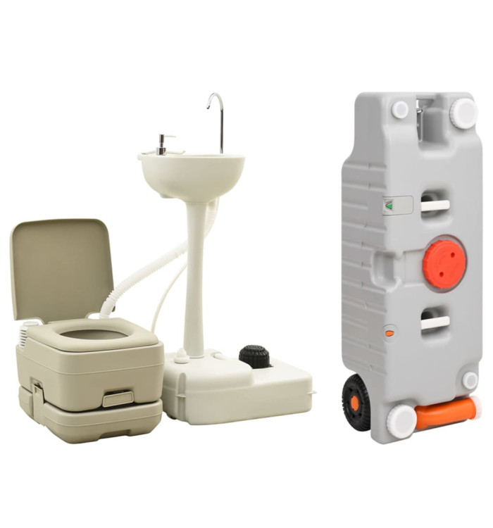Ensemble de toilette support de lavage des mains réservoir eau | Mobilier & Déco