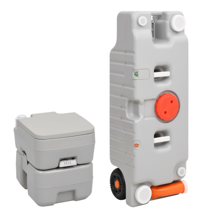 Ensemble de toilette et réservoir d'eau de camping portable | Mobilier & Déco