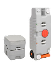 Ensemble de toilette et réservoir d'eau de camping portable | Mobilier & Déco