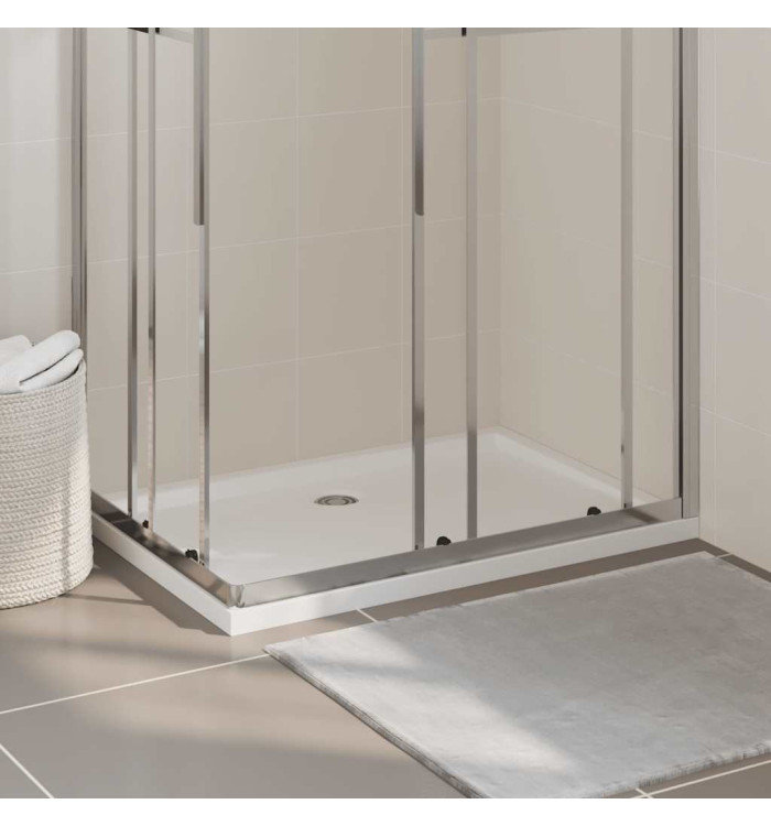 Receveur de douche rectangulaire ABS Blanc 70x100 cm | Mobilier & Déco