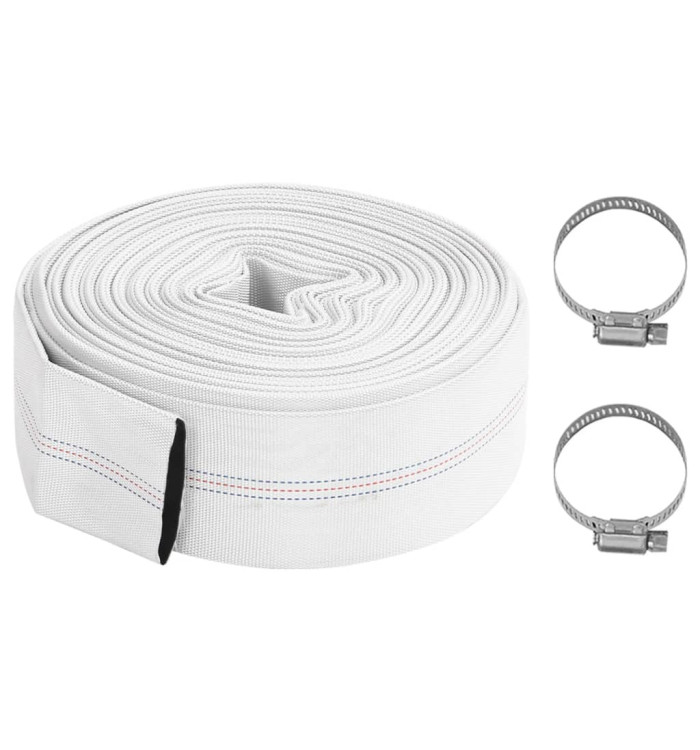 Tuyau plat 20 m 3" PVC | Mobilier & Déco