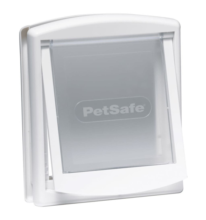PetSafe Porte à 2 voies pour chiens 715 Petit 17,8 x 15,2 cm Blanc | Mobilier & Déco