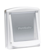 PetSafe Porte à 2 voies pour chiens 715 Petit 17,8 x 15,2 cm Blanc | Mobilier & Déco