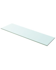 Panneau pour étagère Verre transparent 100 x 30 cm | Mobilier & Déco