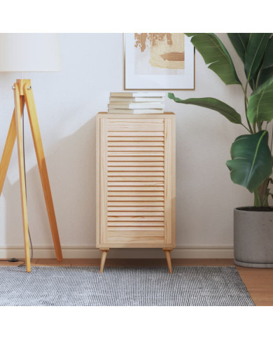 Porte d'armoire à persiennes 69x39,4 cm bois de pin massif | Mobilier & Déco