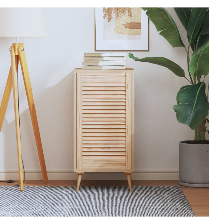 Porte d'armoire à persiennes 69x39,4 cm bois de pin massif | Mobilier & Déco