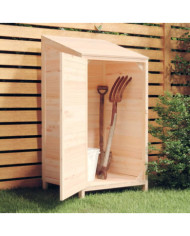 Remise de jardin 55x52x112 cm Bois de sapin solide | Mobilier & Déco