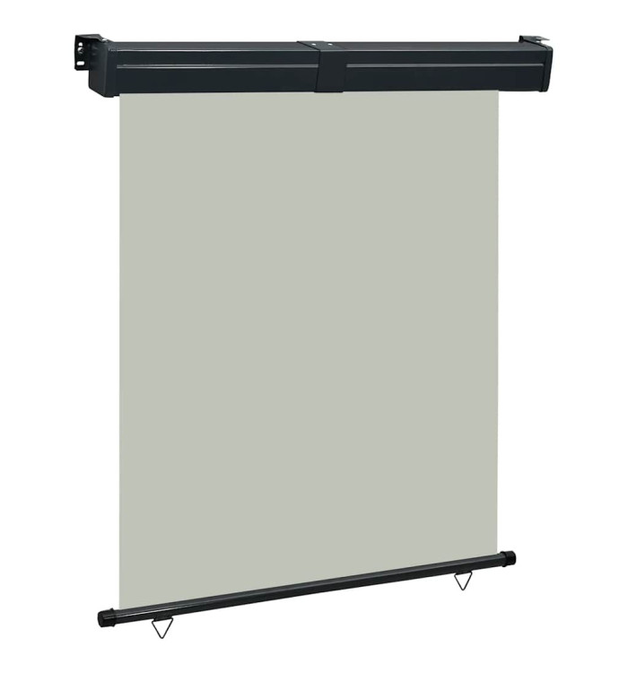 Auvent latéral de balcon 145x250 cm Gris | Mobilier & Déco