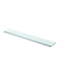 Panneaux d'étagère 2 pcs Verre Transparent 90 x 12 cm | Mobilier & Déco
