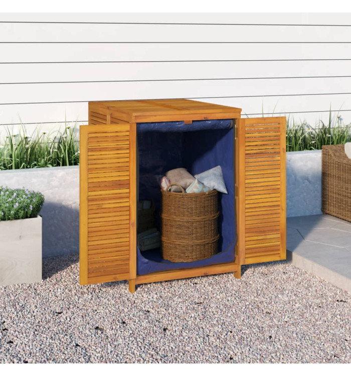 Boîte de rangement de jardin 70x87x104 cm bois massif d'acacia | Mobilier & Déco