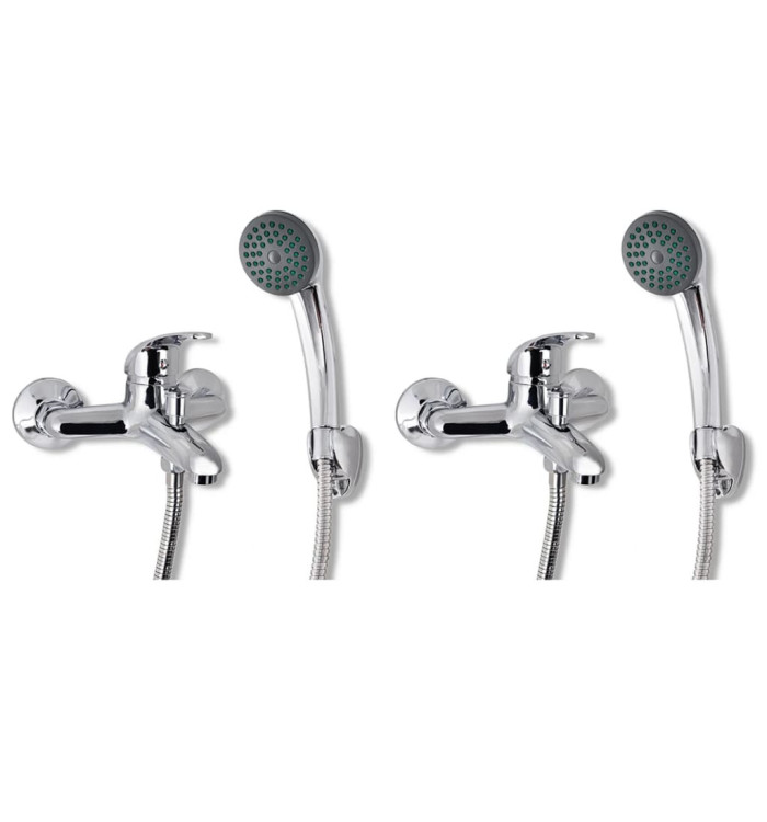 Kit de douche 2 pcs | Mobilier & Déco