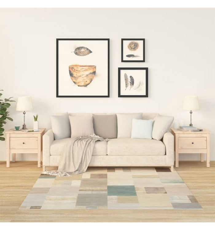 Tables d'appoint 2 pcs 50x50x49 cm Bois massif de pin | Mobilier & Déco