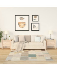 Tables d'appoint 2 pcs 50x50x49 cm Bois massif de pin | Mobilier & Déco