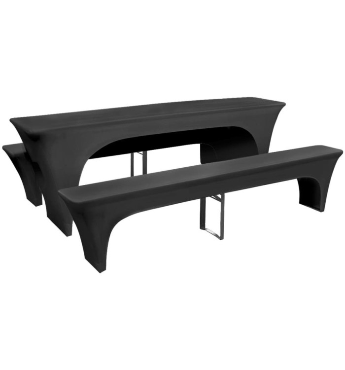 Housse pour table de pique-nique/bancs 3 pièces Anthracite | Mobilier & Déco
